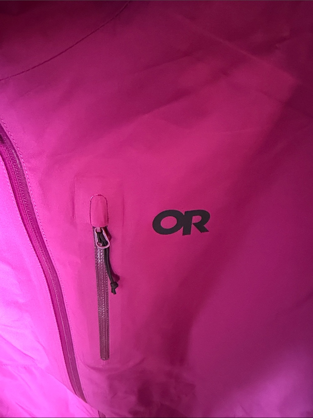 Outdoor Research Women Pink Hooded Trench Coat - Picture 5 of 15